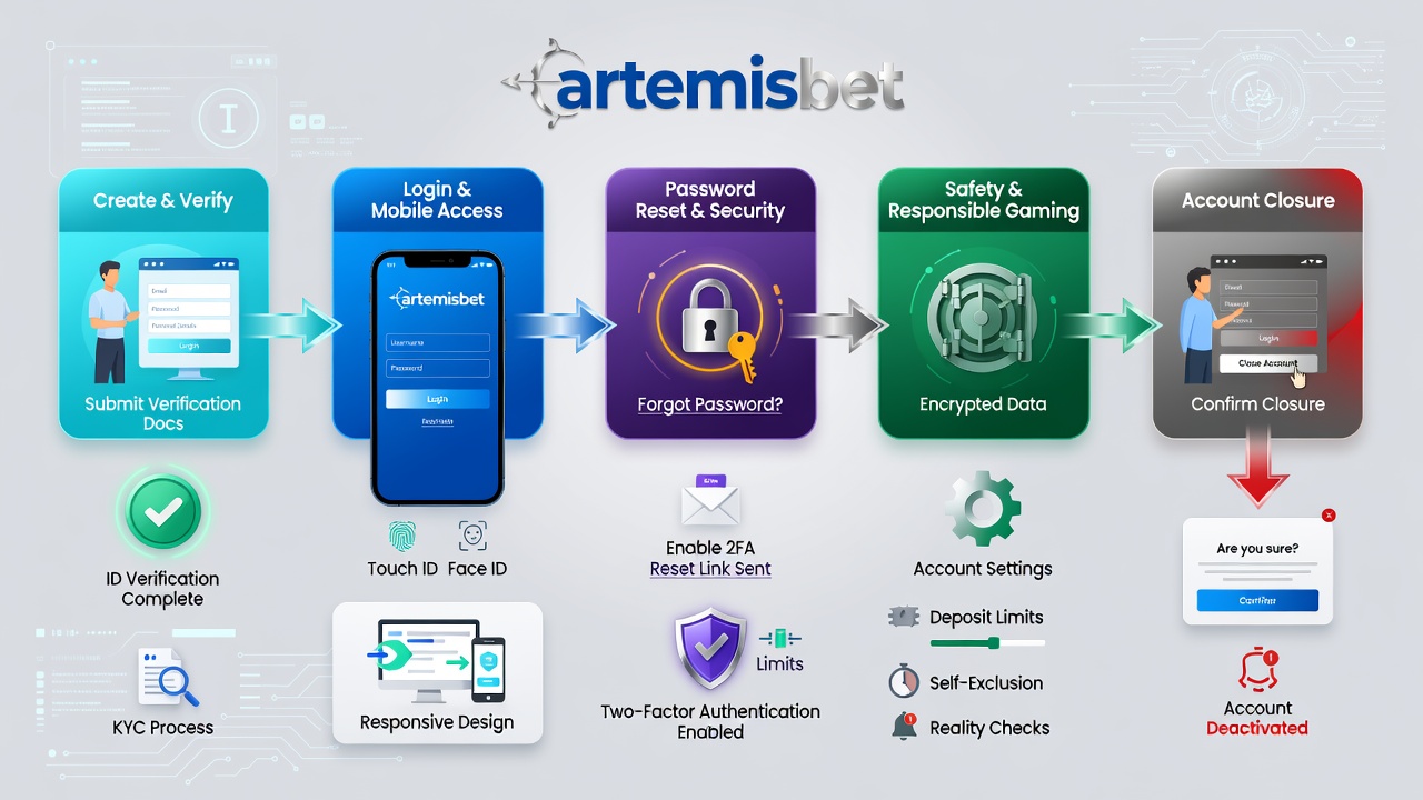 How to Create, Verify, Secure, and Manage an Online Casino Account: Login, Mobile Access, Password Reset, Safety, and Closure Guide