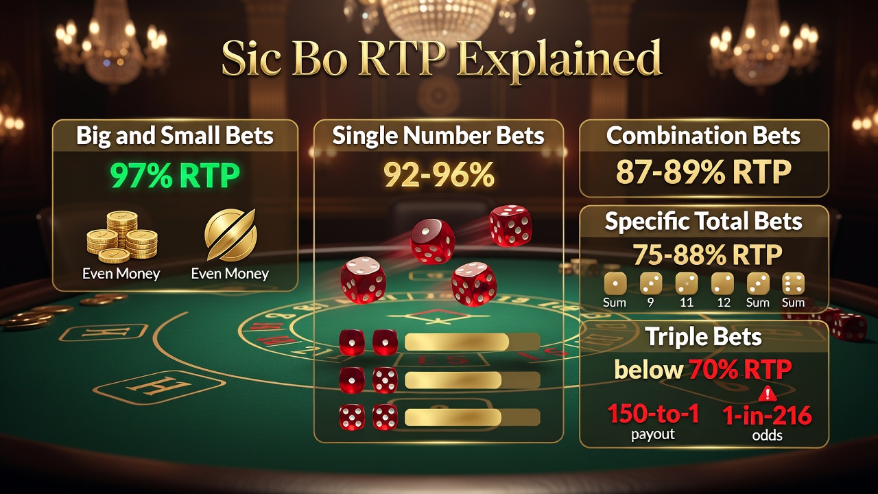 Sic Bo RTP Explained: Return to Player, Payout Percentage, and Game Rate Insights for Smarter Online Play