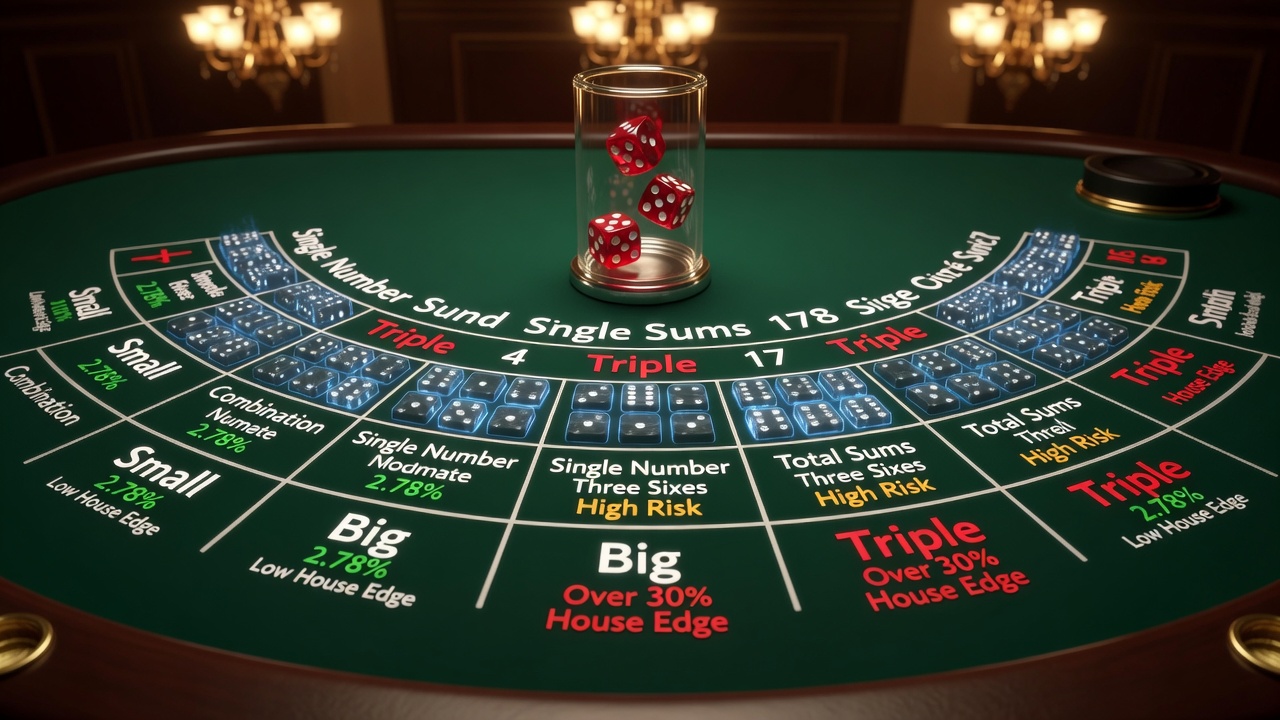 Sic Bo House Edge Explained: Sic Bo Odds, Game Probability, and Practical Ways to Reduce House Edge Using Strategy Odds