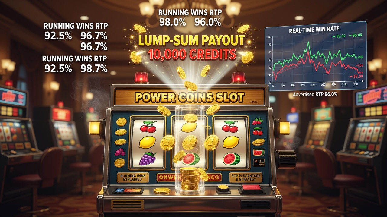 Power Coins Slot Explained: Running Wins, RTP Percentage, and Real-Time Game Strategy