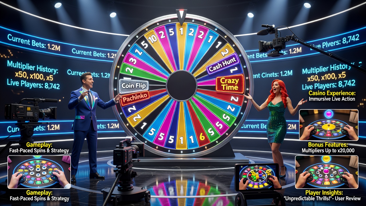 Crazy Time Game Review: Gameplay, Casino Experience, Bonus Features, and Player Insights