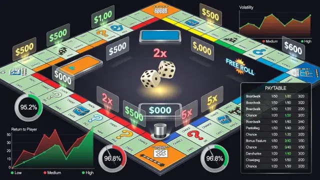 Monopoly Roll RTP, Payout Odds, and Bonus Features: How the Monopoly Roll Casino Game Works